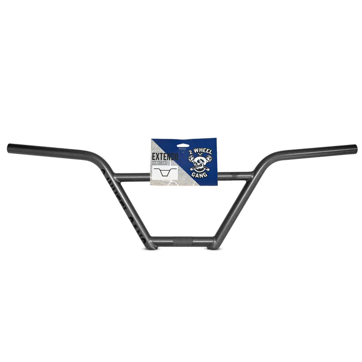 2 Wheel Gang Bmx Bar 4pc Grey - Image 4