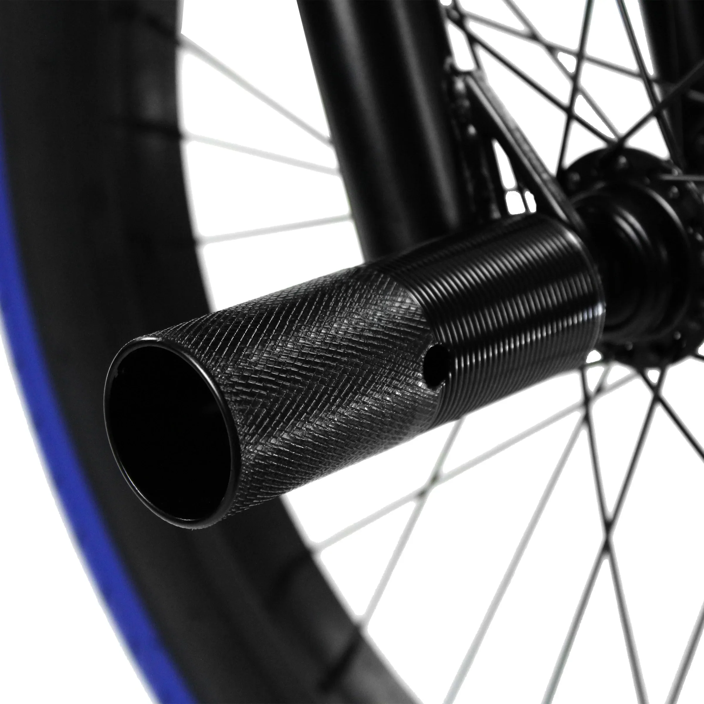 Elite BMX Stealth Bike Black Blue - Image 4