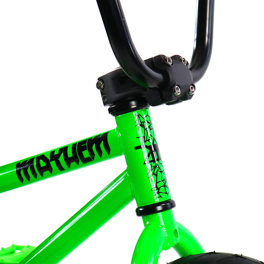 Mayhem Mini BMX Bike Monster Green - Image 3