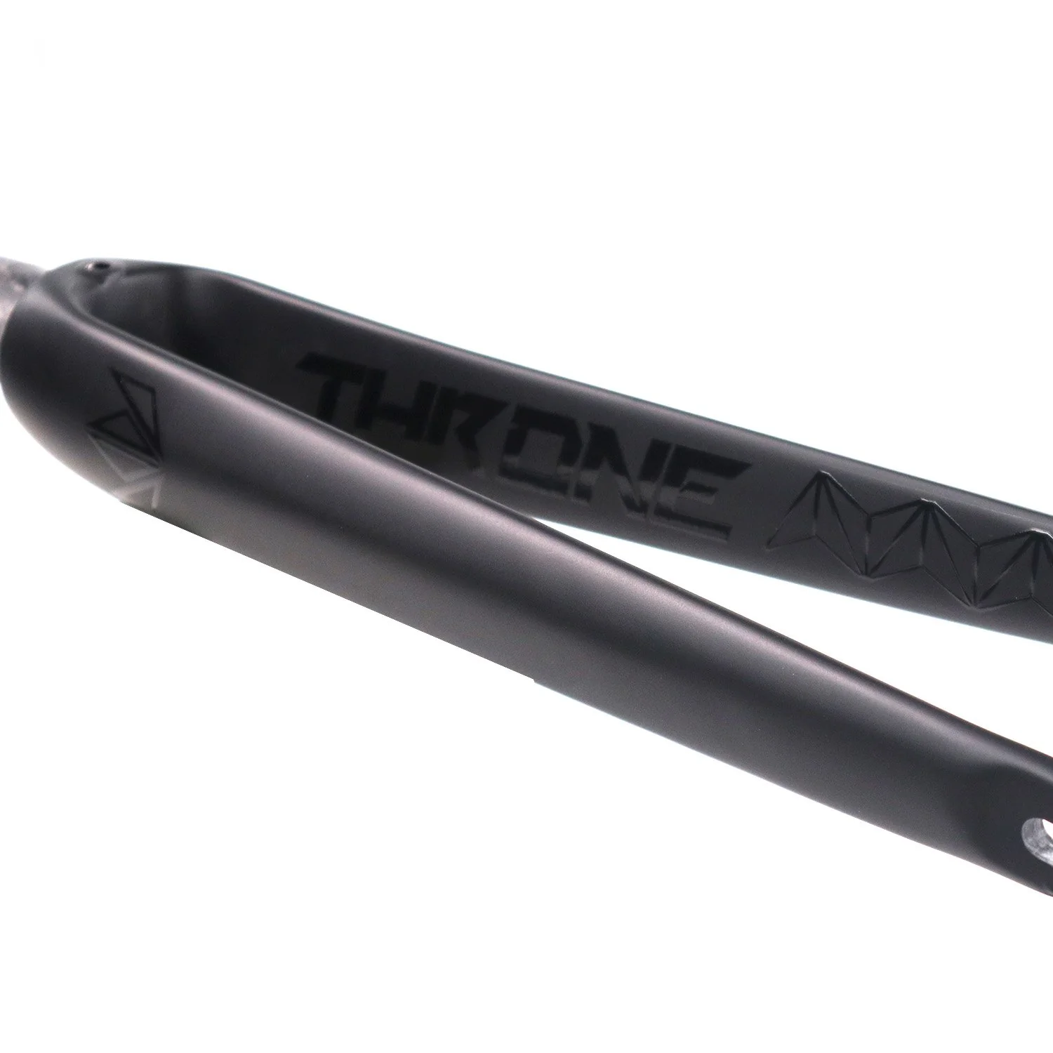 Throne Cycles Full Carbon Fork- Black - Image 3